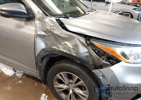 2014 Toyota Highlander Xle V6 из США, поврежденный, VIN 5TDJKRFH0ES024660